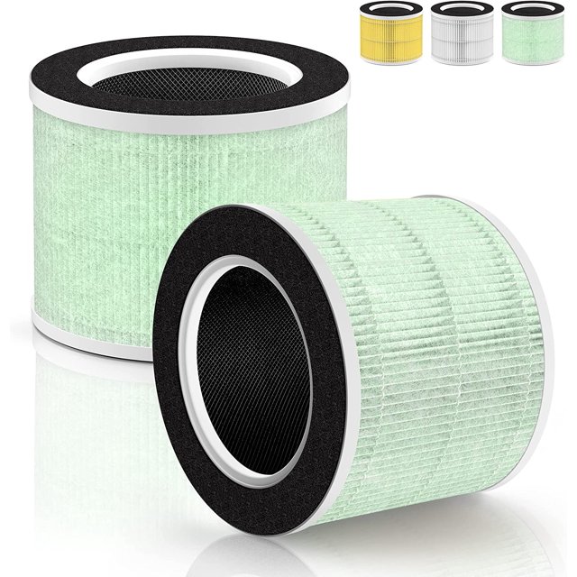GFDYREE Toxin Absorber Filter RP-AP088-F2 Filter Compatible with RENPHO Air Purifier Replacement Filter RP-AP088 RP-AP088W RP-AP088-F1 H13 True HEPA for RENPHO RP-AP088B RP-AP088W RP-AP088W/