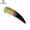 Black15-18, variant on Clearance Now Natural black buffalo horn comb hair comb ox horn fine / wide tooth massage