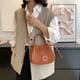 thumbnail image 5 of Bolso de mensajero de cuero artificial para mujer, bolso de gran capacidad de PU para mujer, 5 of 5