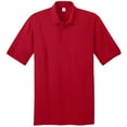 thumbnail image 2 of Port & Company Core Blend Jersey Knit Polo-M (Red), 2 of 2