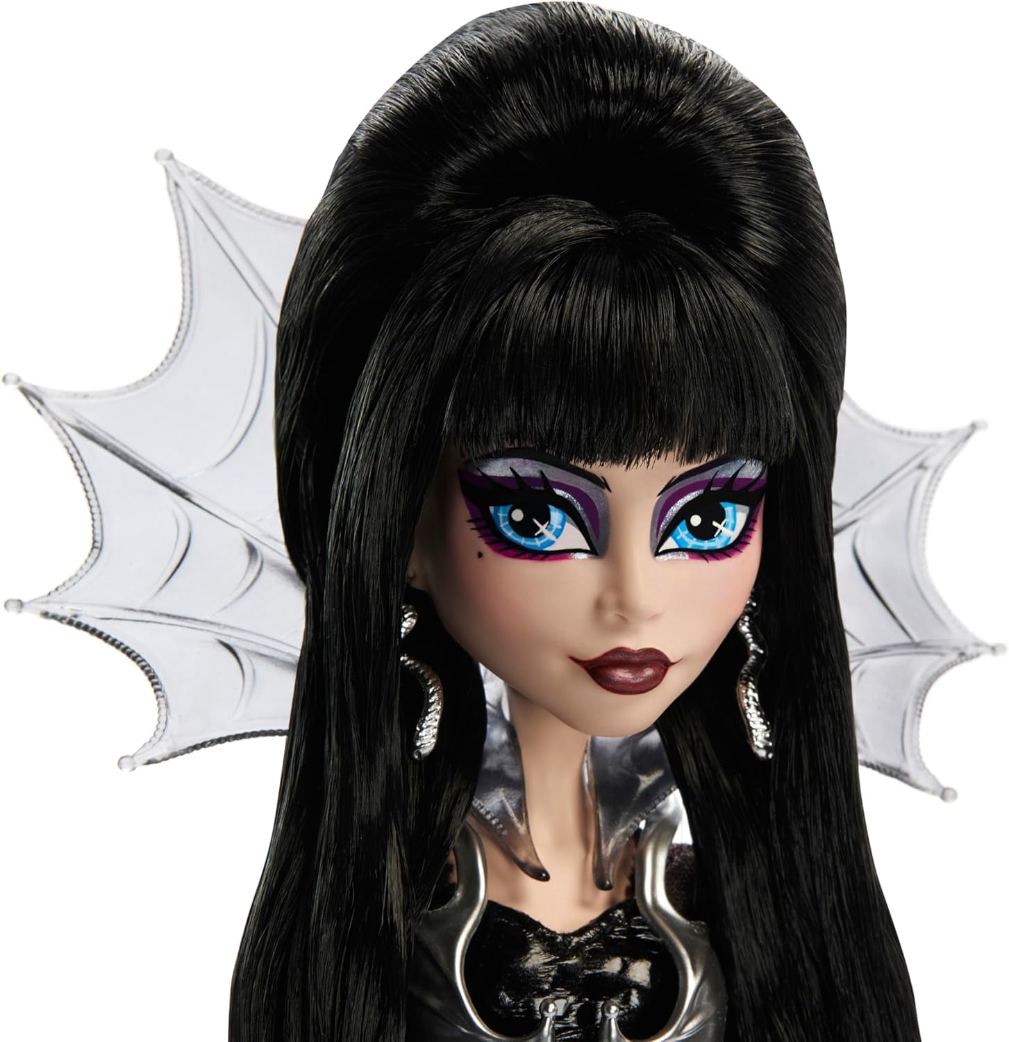 Monster High Doll, Elvira, Mistress of The Dark Collectible in Black Faux