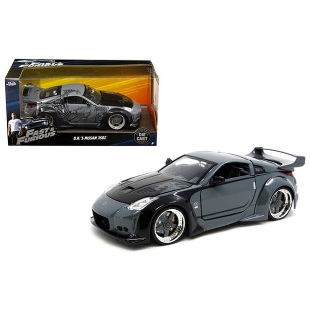 D.K. \ 'S Nissan 350Z Black \ Fast & Furious \ "Movie 1/24 Diecast Model Car de Jada" Anaa Inc 97172