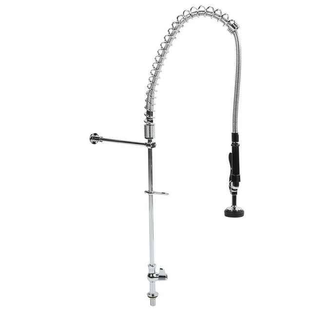 Robinet Professionnel avec Buse de 25cm, Robinet d'Évier, pour Applications de Pré-Rinçage Filetage G1/2
