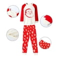 thumbnail image 3 of Gunia Christmas Pajamas Outfits Sets For Boys Girls 2024 Toddler Kids Baby Santa Cartoon Cute Print Long Sleeve Top Trousers Outfits Set Matching Holidays Pjs Soft Sleepwear Homewear, 3 of 3