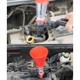 thumbnail image 5 of Embudo de aceite, embudo universal ajustable para aceite de motor de automóviles, embudo de aceite con adaptador todo en uno (embudo con base de sujeción), 5 of 5