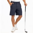 thumbnail image 3 of IAJDKMEK Men's Golf Outdoor Loose Shorts - Ideal for Golf Shorts, Sports Shorts, Casual Shorts, and Hiking Shorts with Comfort Fit,Navy L, 3 of 5