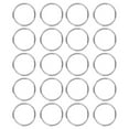 thumbnail image 3 of Buckle Rings,20pcs Metal Rings Durable O Rings Craft Rings Innovative Solution, 3 of 14