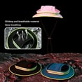 thumbnail image 6 of vnanda Pet Hat for Dogs Adjustable Pet Hat with Reflective Strip Ear Holes Comfortable Stylish Dog Cat Hat for Outdoor Adventures Parties Cute Pet Hat, 6 of 7