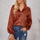 thumbnail image 2 of Camisas Para Mujer Camisetas de Gran Tamaño Manga Larga Moda Casual Impresión Camiseta Top Blusa Jersey Odeerbi ODB136237, 2 of 9