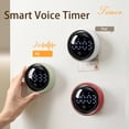 thumbnail image 5 of Voice Controlled Timer With Back Rotary Countdowns Count Up Timer For Precises Cooking Baking Workout Timing, 5 of 9