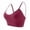 Wine, variant on Stamzod Bras for Women Push Up Wireless Sports Bras No Underwire T Shirt Bra Comfortable Everyday Bras