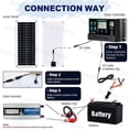 thumbnail image 2 of 6000W 100A 220V Solar Panel Kit Complete Solar Power Generator Home Grid SysteAe, 2 of 5