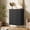 Black, variant on Fluted 5-Drawer Dresser with Metal Handles, Modern Wooden Chest for Bedroom Living Room, 32-Inch Wide Storage Cabinet, TV Stand Alternative