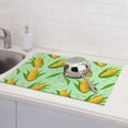thumbnail image 6 of Sikiie Corn 7 Dish Drying Mat, Kitchen Counter Mat, Self Drying Mat for Kitchen Counter Dish Drying Pad ,for Dishes, Utensils, Pots and Pans（24" x 18"）, 6 of 7