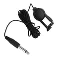 thumbnail image 1 of Black Violin Pickup, 1/4in Jack Clip On Design 8.2ft Violin Pickup Accessory  For Music Performance, 1 of 8