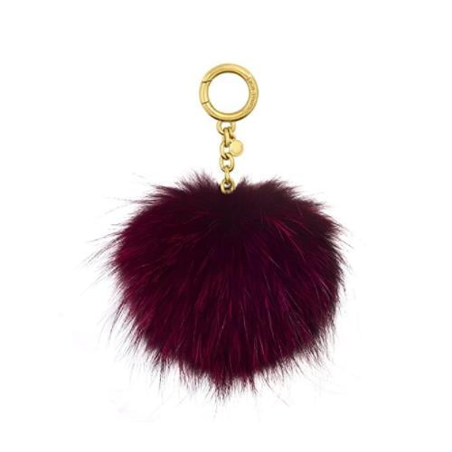 michael kors fur pom pom