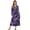 Bat Spiderweb, variant on Cherry Daisy Women's Nightgown Long Night Gowns Sleepwear Pleated Sleepshirts Soft Comfortable Loungewear Ladies Lounge Dress Mother's Gifts, Daily Wear, Home