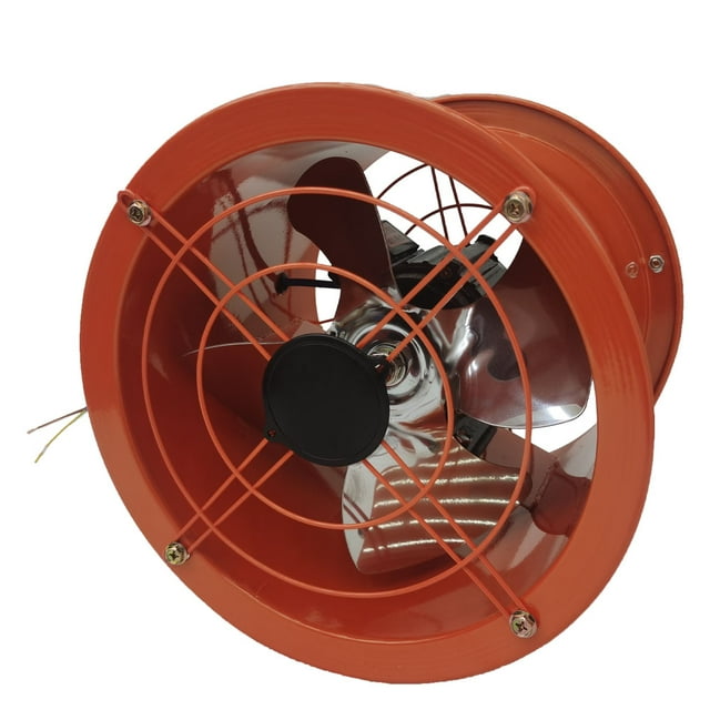 INTBUYING Ventilator Explosion Proof Axial Fan 10" Cylinder Pipe Fan 1800m³/H 120W
