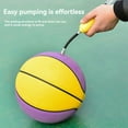 thumbnail image 4 of Two-Way Mini Ball Pump Football Basketball Volleyball Toy Swimming Ring Life Jacket Inflatable Portable Pump Blue, 4 of 6