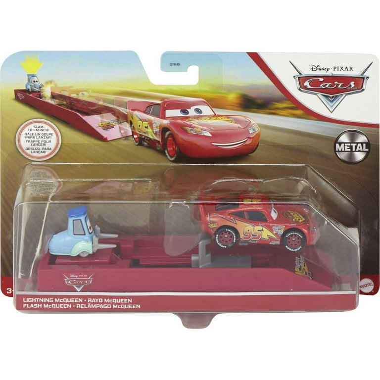 Disney Pixar's Cars Lightning McQueen Die-Cast Launcher and Car by