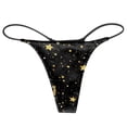 thumbnail image 4 of Culottes pour Femmes String Imprimé de Noël Confortable Respirant Taille Basse Culottes, 4 of 5