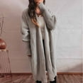 thumbnail image 4 of Ozmmyan Womens Cardigan Sweater Casual V-Neck Long Sleeve Autumn Sweater Cardigan Winter Coat, 4 of 8