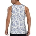 thumbnail image 3 of Haiem Floral Butterfly Men Workout Tank Top Gym Bodybuilding Sleeveless Muscle T Shirts Athletic Tank Breathable Workout Shirt-, 3 of 9