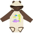thumbnail image 3 of Inktastic Happy Dinosaur First Birthday-purple Boys or Girls Long Sleeve Baby Bodysuit, 3 of 5