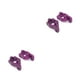 thumbnail image 3 of Vogacara Paquete de 2 tazas de rueda trasera Gran material Dirección de servicio de larga duración Tipo C Práctico para instalar Cambio directo para Violeta 2piezas Vogacara CBP203207, 3 of 5