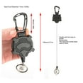 thumbnail image 3 of Porte-clés Rétractable, Porte-Badge d'Identité Rétractable Léger et Efficace en ABS pour Intérieur, 3 of 7