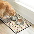 thumbnail image 2 of Pet Feeding Mat 16x24 Inch with Tropical Watermelon Pattern, Durable Waterproof Dog Food Mat, Absorbent, Non-Slip, Quick Dry, Washable Mat for Dogs and Cats, 2 of 6