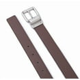 thumbnail image 3 of Boys Reversible Leather Belt School Uniform Casual Jeans Pants Belt for Kids, 3 of 5