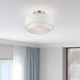 thumbnail image 4 of Livex Lighting - Meridian - 2 Light Semi-Flush Mount In Timeless Style-7.75, 4 of 8