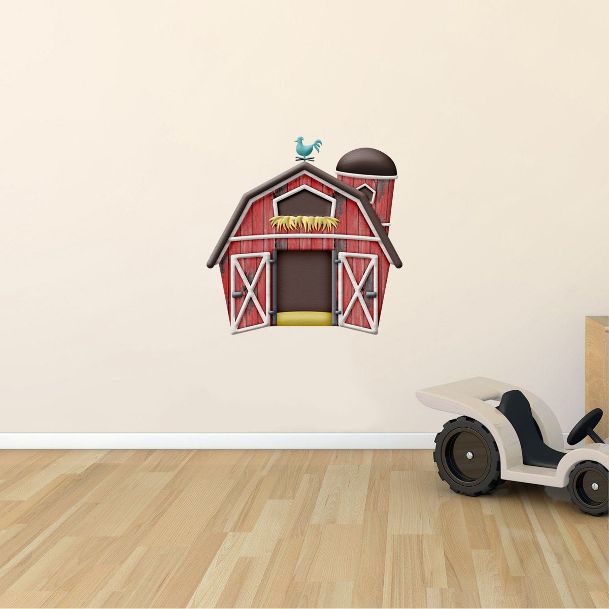 Door Fridge Sticker, Wood Barn Door Wrap, Wooden Door Vinyl Sticker Fridge,  Home Decor, Door Vinyl Decal