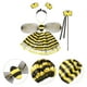 thumbnail image 5 of 1 juego de accesorios para disfraz de abeja infantil, diadema, falda, varita y alas para fiesta de cosplay., 5 of 8
