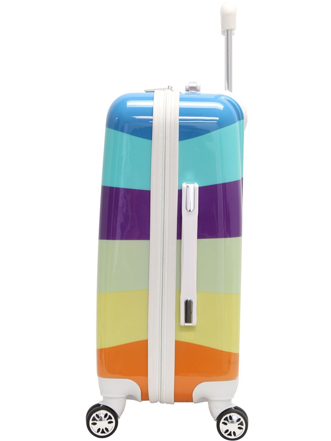 nicole miller rainbow luggage
