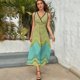 thumbnail image 5 of Irregular Stripe Vestido Sin Mangas , Vestidos De Lujo Para Ocasiones Oficiales, 5 of 5