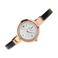 thumbnail image 2 of SUSHNAG Ladies Narrow Strap Watch Lady Watch Fashion Round Black Analog Women Quartz Bracelet Wristwatch Women'S Watch, 2 of 3