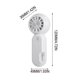 thumbnail image 3 of Mini Handheld Fan USB Rechargeable Small Portable Pocket Fan LIGHTWEIGHTSs Coolings Fan For Travel Office Outdoor, 3 of 9