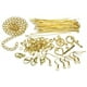 Boucles d'Oreilles en Métal 145/Pkg-Gold Starter Pack – image 2 sur 2