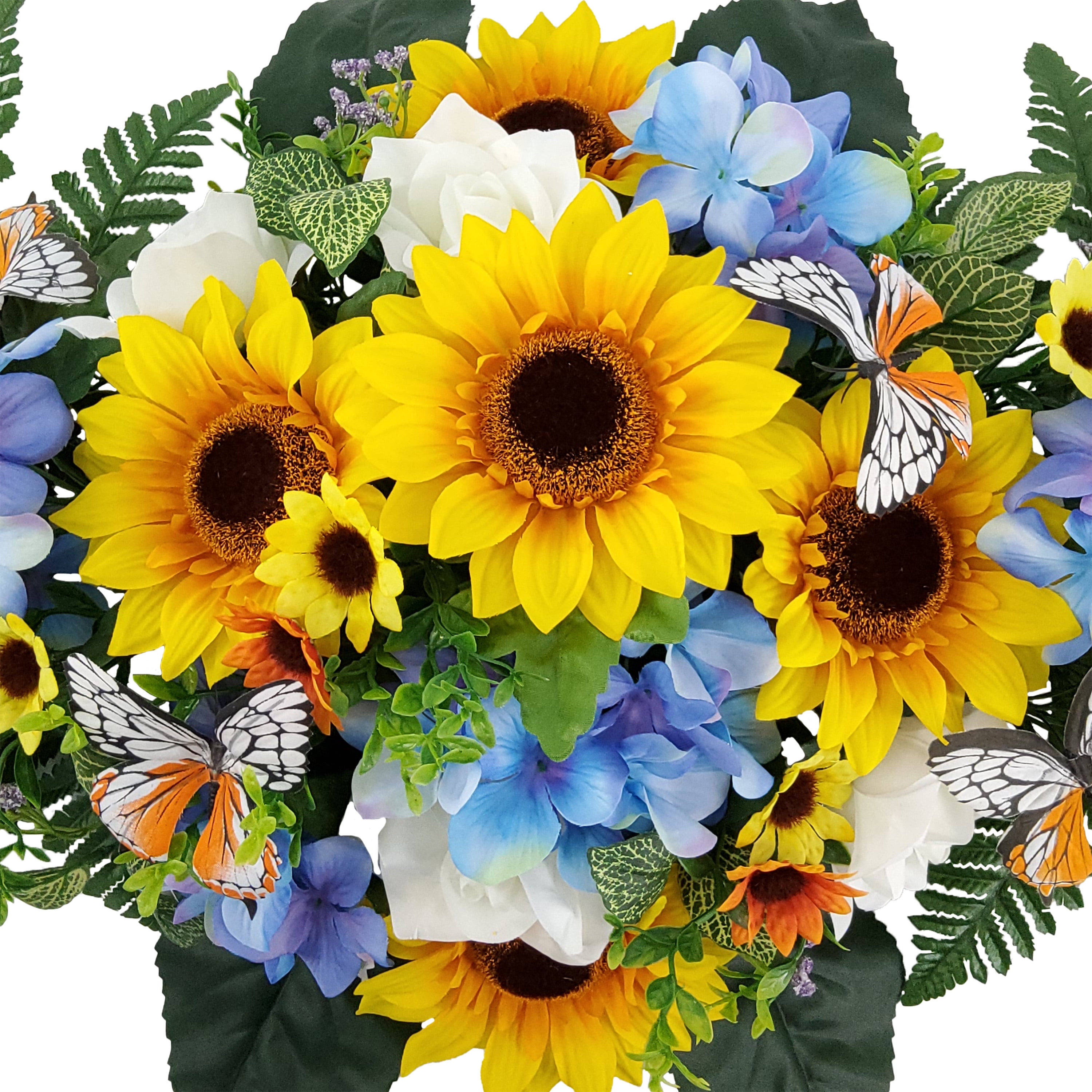  Arden フラワーバケット Mainstays 30in Outdoor Artificial Floral Headstone Saddle
