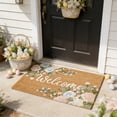 thumbnail image 6 of Easter Bunny Outdoor Coir Doormat, Natural Coconut Fiber Mat Spring Decor,Welcome Mat for Front Porch, Patio, Garden,Non- Entryway Rug,Easter Gifts,Farmhouse Home Decor, 6 of 6