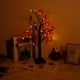 thumbnail image 5 of Decoración De Árbol De Abedul Blanco, Luz De Hoja De Arce, 24 Luces Led Cálidas, Lámpara De Pie Ambiental Alimentada Por Batería Usb Para Fiesta En Casa De Halloween Noticed HA027092-02, 5 of 6