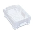 thumbnail image 2 of Pen+Gear Plastic Storage Box, Clear Desktop Organizer,New, 1 Counter per Pack, 2 of 6