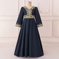 thumbnail image 2 of WAYUTE Girls Dress Elegant Formal Party Dress Abaya Gown for Celebration Evening Attire Casual Dailywear, 2 of 7