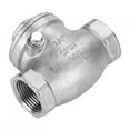 thumbnail image 1 of DN20 Swing Check Valve,  Stainless Steel Swing Check Valve, For Steam Water Oils Nitric Acid, 1 of 8