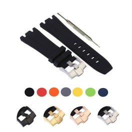 Armani Exchange AX Watch Band WBH Band Compatible with Ar. Exchange Rubber Silicone 31mm Watch Strap with Gift Spring Bar Tool Walmart