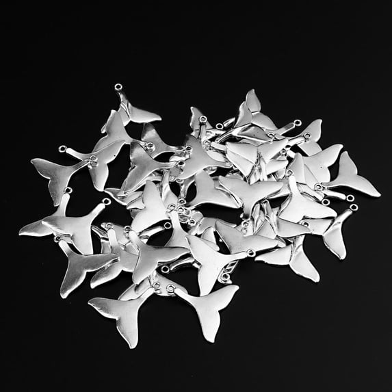 50pcs Tail Key Accessories Bag Pendant Handmade Findings Antique