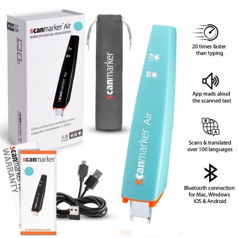 Scanmarker Air – Scan Translator Pen with Text-to-Speech and