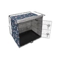 thumbnail image 6 of Animal Dog Crate Cover, Unicorn Party and Rainbows Interpretation, Easy to Use Pet Kennel Cover Small Dogs Puppies Kittens, 7 Sizes, Night Blue Multicolor, by Ambesonne, 6 of 6